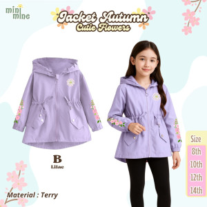 PO JACKET AUTUMN CUTIE FLOWER BY MINIMINE