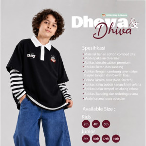 PO ONE SET DHEVA & DHIVA BY LITTLE KING & QUEEN