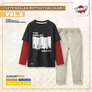 PO SET RAGLAN MOTIVATION ISLAMI VOL.2 BY TAKE OFF