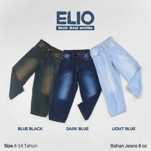 PO ELIO BAGGY JEANS WASHING BY UPRIGHT