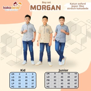 PO MORGAN SET (KIDS) BY KAKADEDE