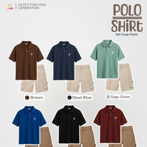 PO SET POLO SHIRT BY UPRIGHT