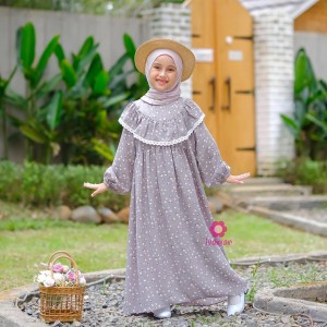 FAST PO NAURA MOM & KIDS LONG DRESS