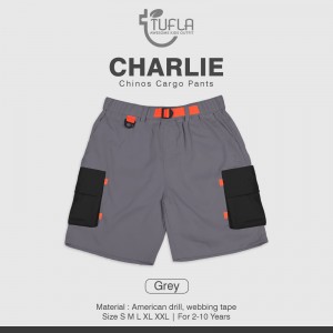 PO CHARLIE CHINOS CARGO PANTS BY TUFLA