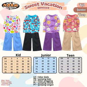 PO SWEET VACATION ONESET (TEEN) BY NOAM