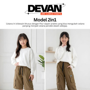 PO DEVAN 2IN1 CARGO PANTS BY UPRIGHT