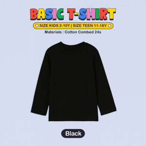 PANJANG KIDS KAOS POLOS ANAK KIYOO KIDS BY TUFLA