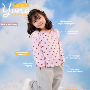 PO YUNA ONE-SET POLKADOT BY VITTO APPAREL