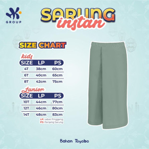 PO SARUNG INSTAN POLOS BY HK GRUP