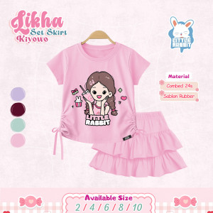 PO LIKHA SET SKIRT KIYOWO BY LITTLE RABBIT