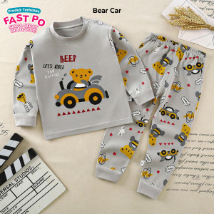 FAST PO HAPPY NAP TODDLER PAJAMAS