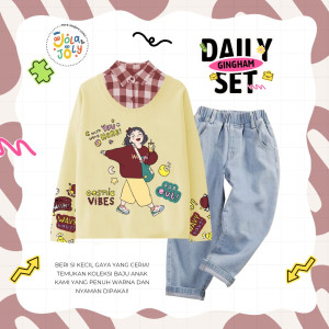 PO DAILY GINGHAM SET BY JOLA JOLY