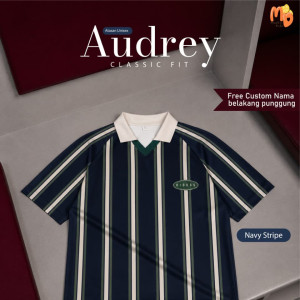 PO TSHIRT JERSEY AUDREY SPORTY CUSTOM NAMA BY MASTER KIDDOS