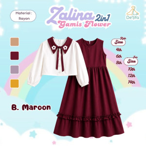 PO ZALINA 2IN1 GAMIS BY DELIFA
