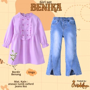 PO GIRL SET BENIKA (KIDS) BY ORISABILAQU