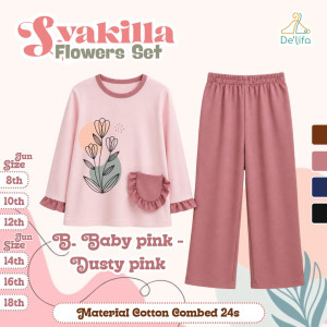 PO SYAKILLA FLOWER SET BY DELIFA