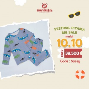 SERI 1 SASSY PANJANG PANJANG SET PIYAMA