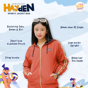 PO KIDS HAYDEN SPORTY JACKET BAG BY UPRIGHT