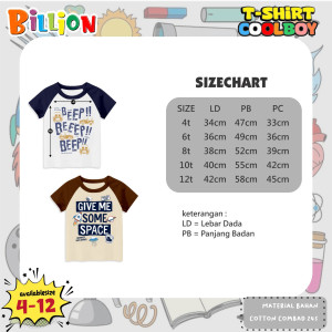 PO TSHIRT COOLBOY BY BILLION