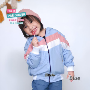 FAST PO TRI TONE JAKET BOMBER KOMBINASI WARNA