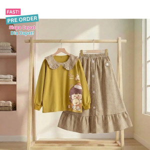 FAST PO CUTE BEAR SETELAN ANAK PEREMPUAN