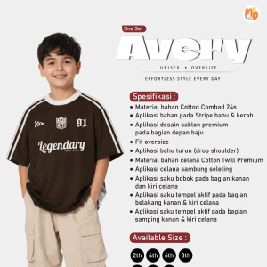 PO ONE SET AVERY UNISEX BY MASTER KIDDOS