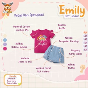 PO EMILY SET JEANS BY CHILDEER