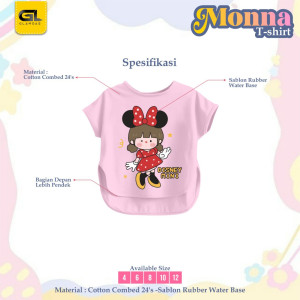 PO TSHIRT MONNA BY BILLION 