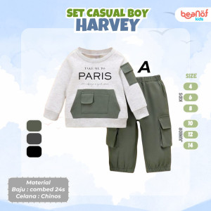 PO SET CASUAL BOY HARVEY BY BEANOF