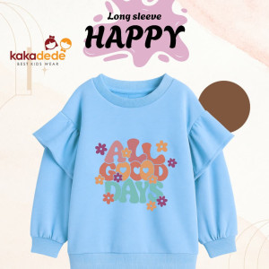 PO LONGSLEEVE HAPPY (TEEN & JUMBO) BY KAKADEDE