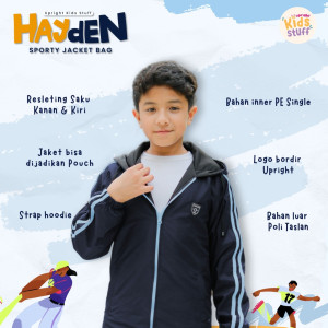 PO KIDS HAYDEN SPORTY JACKET BAG BY UPRIGHT