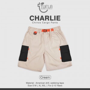 PO CHARLIE CHINOS CARGO PANTS BY TUFLA