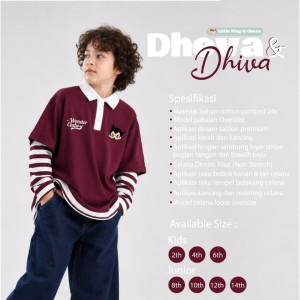 PO ONE SET DHEVA & DHIVA BY LITTLE KING & QUEEN