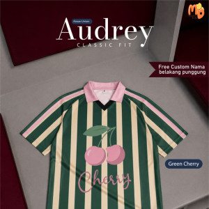 PO TSHIRT JERSEY AUDREY SPORTY CUSTOM NAMA BY MASTER KIDDOS