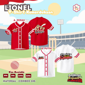 PO LIONEL TSHIRT KEMERDEKAAN BY BE YOU