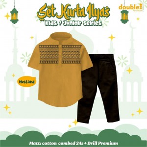 SET KURTA ILYAS BY DOUBLEZ