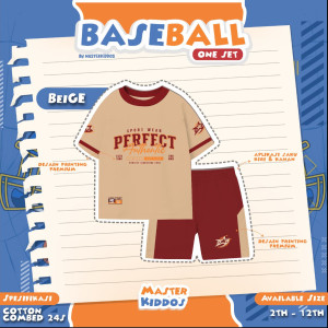 PO ONE SET BASEBALL BY MASTER KIDDOS