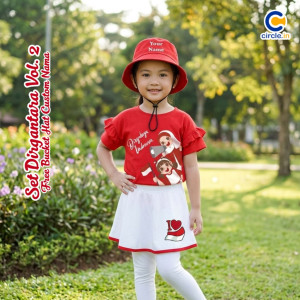 PO SET DIRGANTARA FREE BUCKET HAT CUSTOME NAME VOL 2 BY CIRCLE.IN