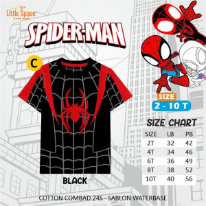 SPIDERMAN SERIES TSHIRT BY LITTLE SPACE