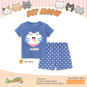 PO SET MEOW BY SILVER KIDS