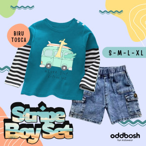 PO STRIPE BOY SET BY ODDBOSH