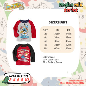 PO T-SHIRT REGLAN MIX SERIES