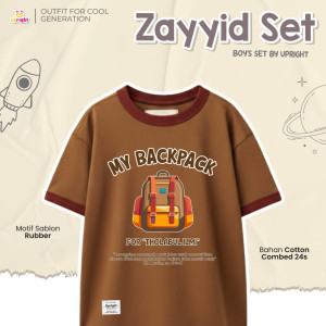 PO ZAYYID SHIRT BY UPRIGHT KIDS