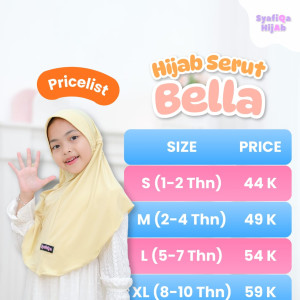 PO BELLA HIJAB SERUT BY SYAFIQA