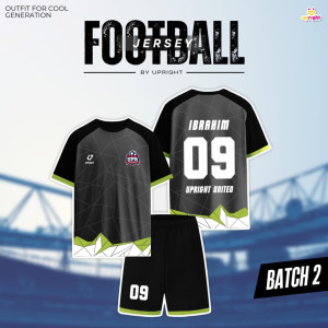 BATCH 2 JERSEY FOOTBAAL TSHIRT CUSTOM NAME DAN NOMOR PUNGGUNG BY UPRIGHT