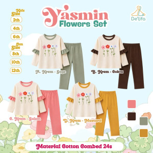 PO YASMINE FLOWER SET BY DELIFA