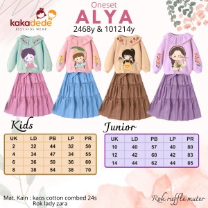 PO ONESET ALYA BY  KAKADEDE