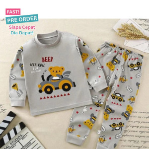 FAST PO HAPPY NAP TODDLER PAJAMAS (Series 2 )