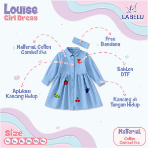 PO LOUISE GIRL DRESS BY LABELU