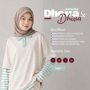 PO ONE SET DHEVA & DHIVA BY LITTLE KING & QUEEN